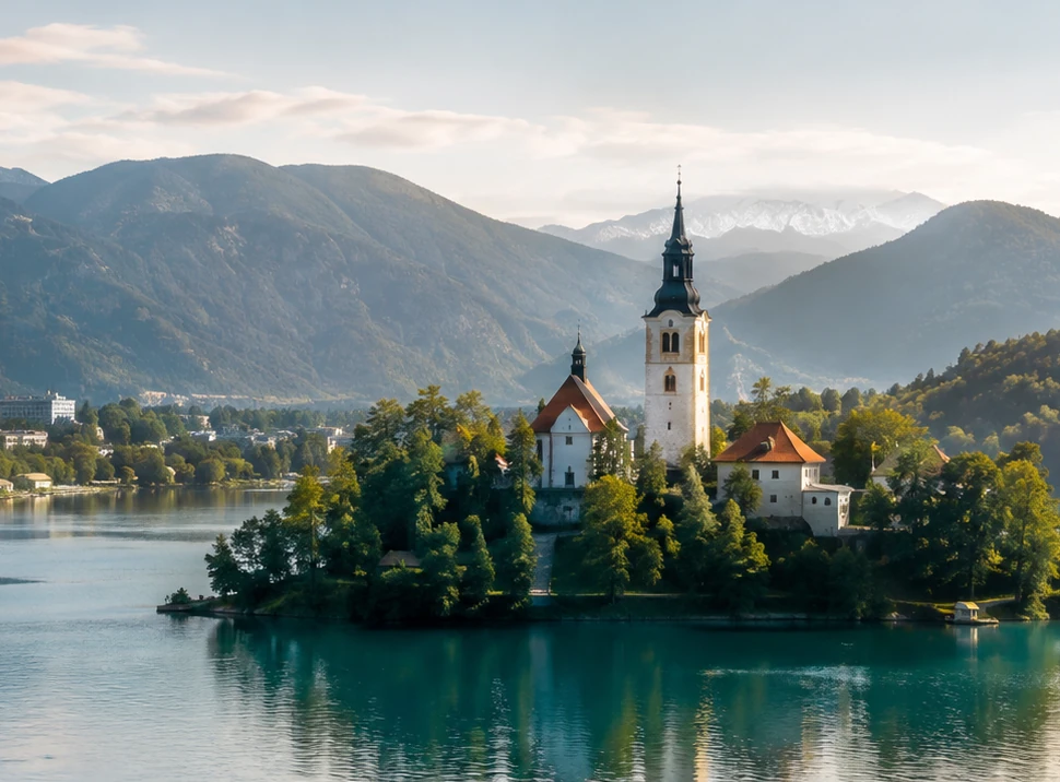 Bled Island with the famous church