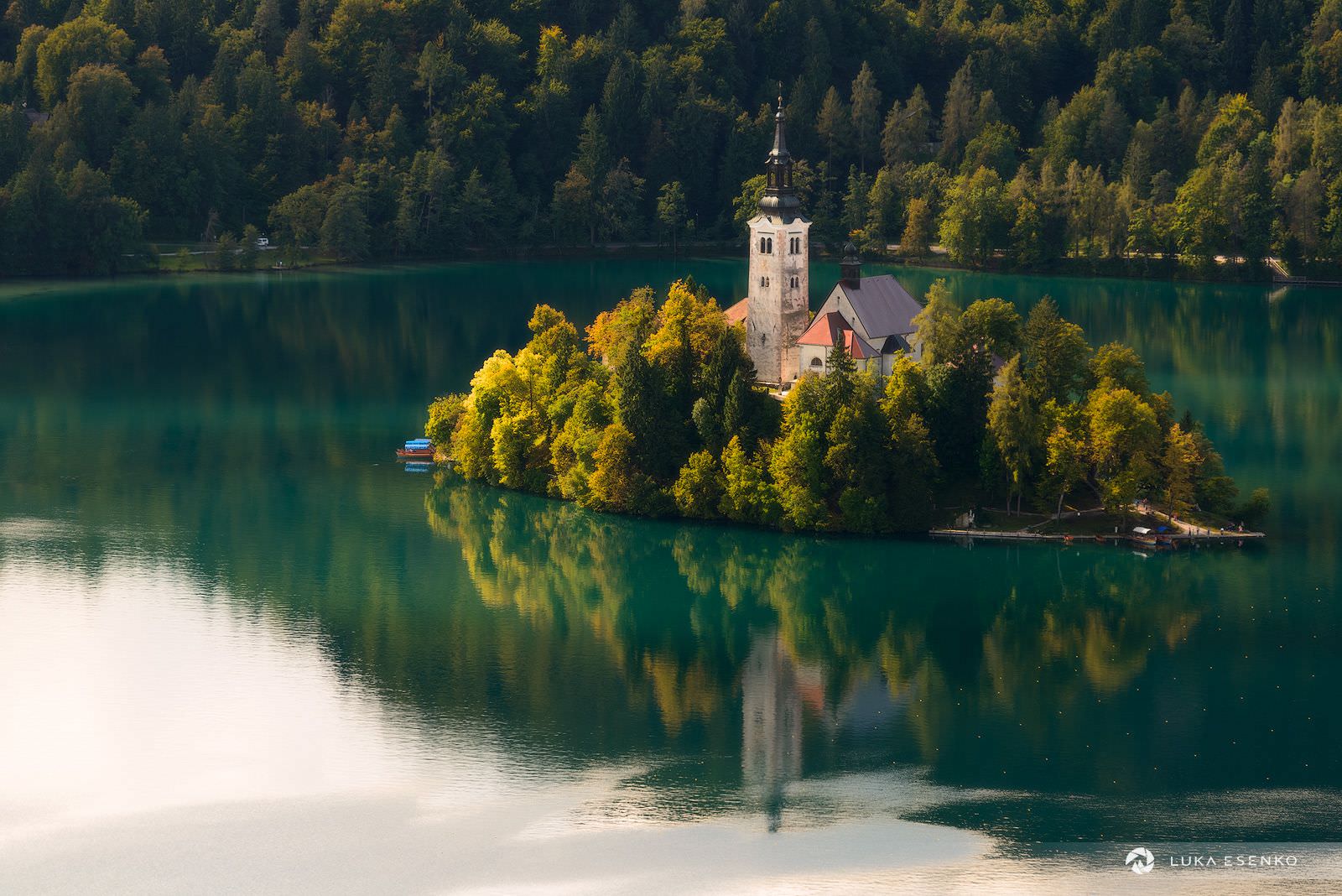 Bleder See mit Bleder Insel und Burg Bled